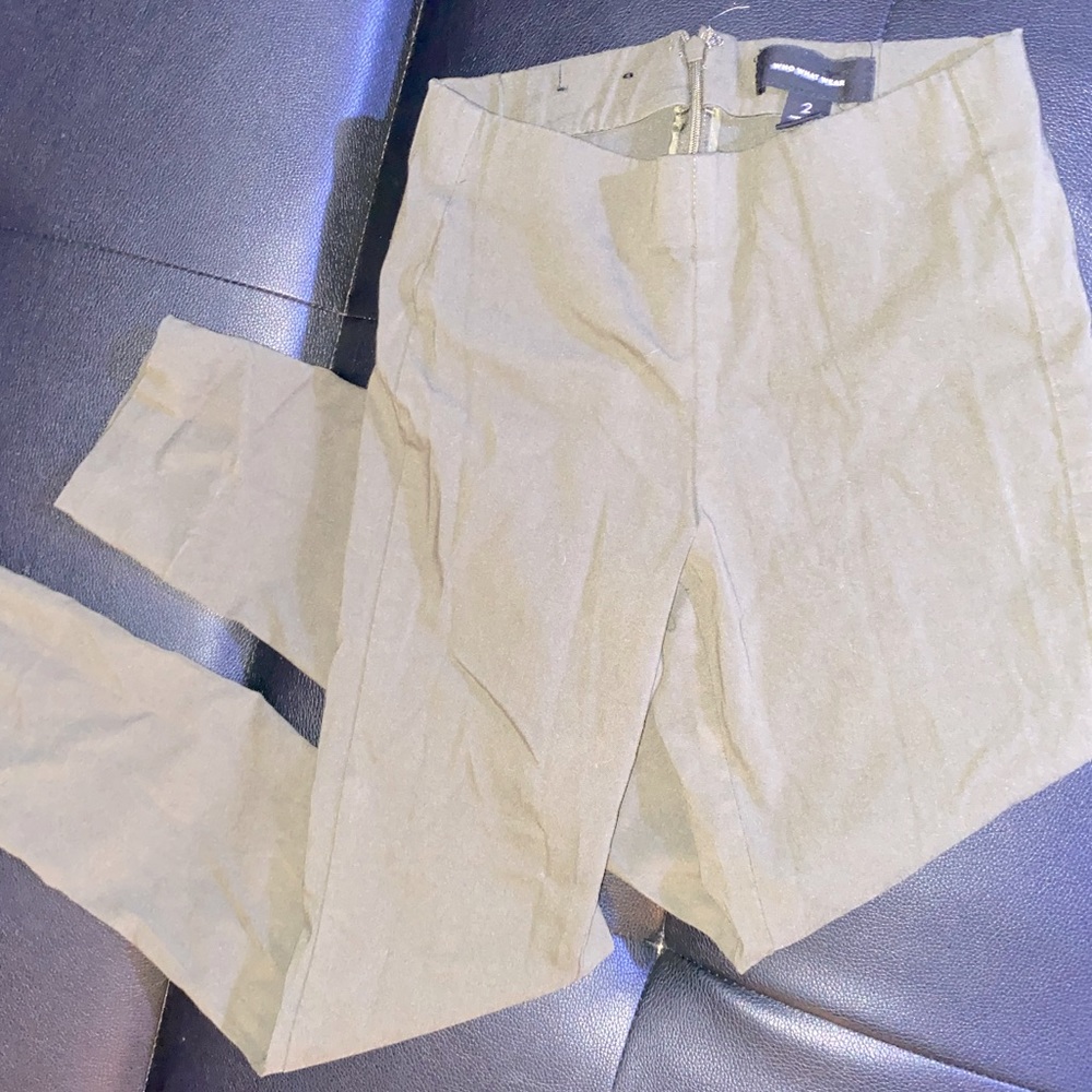 Navy green pants